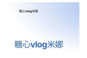 糖心Vlog：分享我的日常生活与美食探险